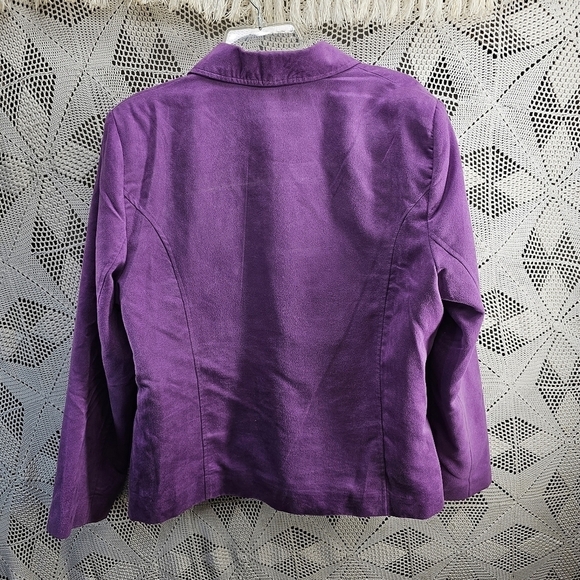 TanJay: Women's Faux Suede Type Fashion Jacket size 16 - Picture 7 of 7